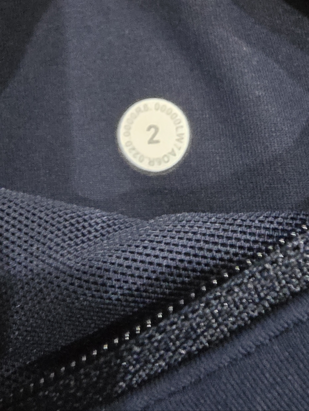 Lululemon Speed Up Short 2.5" True Navy Size 2 - Picture 4 of 5